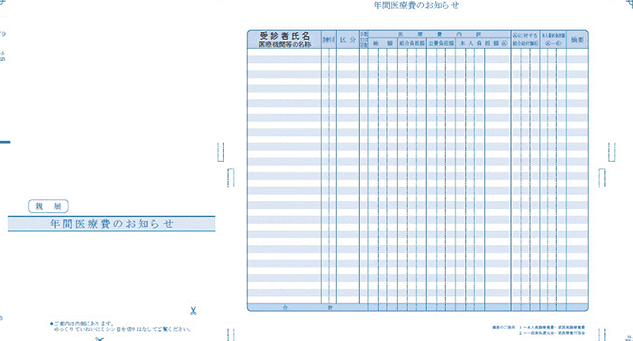 医療費のお知らせ